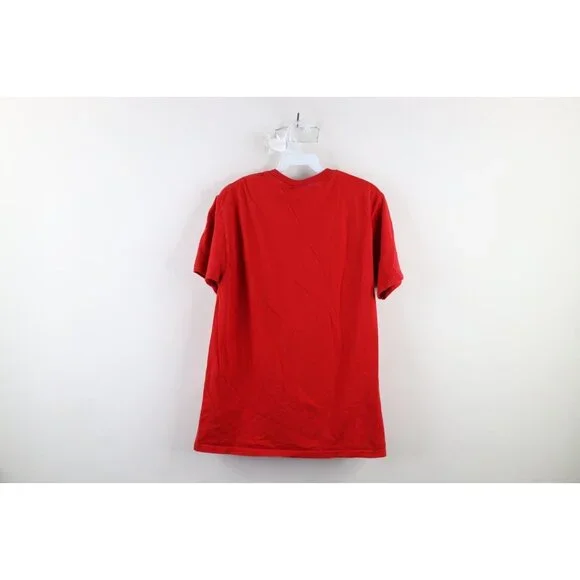 Vintage Snoopy Peanuts Mens Medium Faded Woodstock Snoopy Fourth of July T-Shirt - Picture 9 of 11